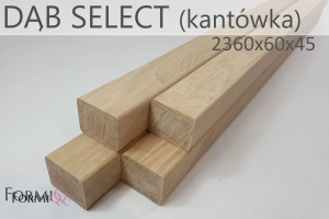 Poręcz dąb europejski select 2360x60x45