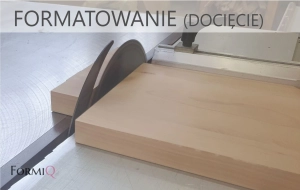 Formatowanie płyt - docięcie do wymiaru do 4 elementów